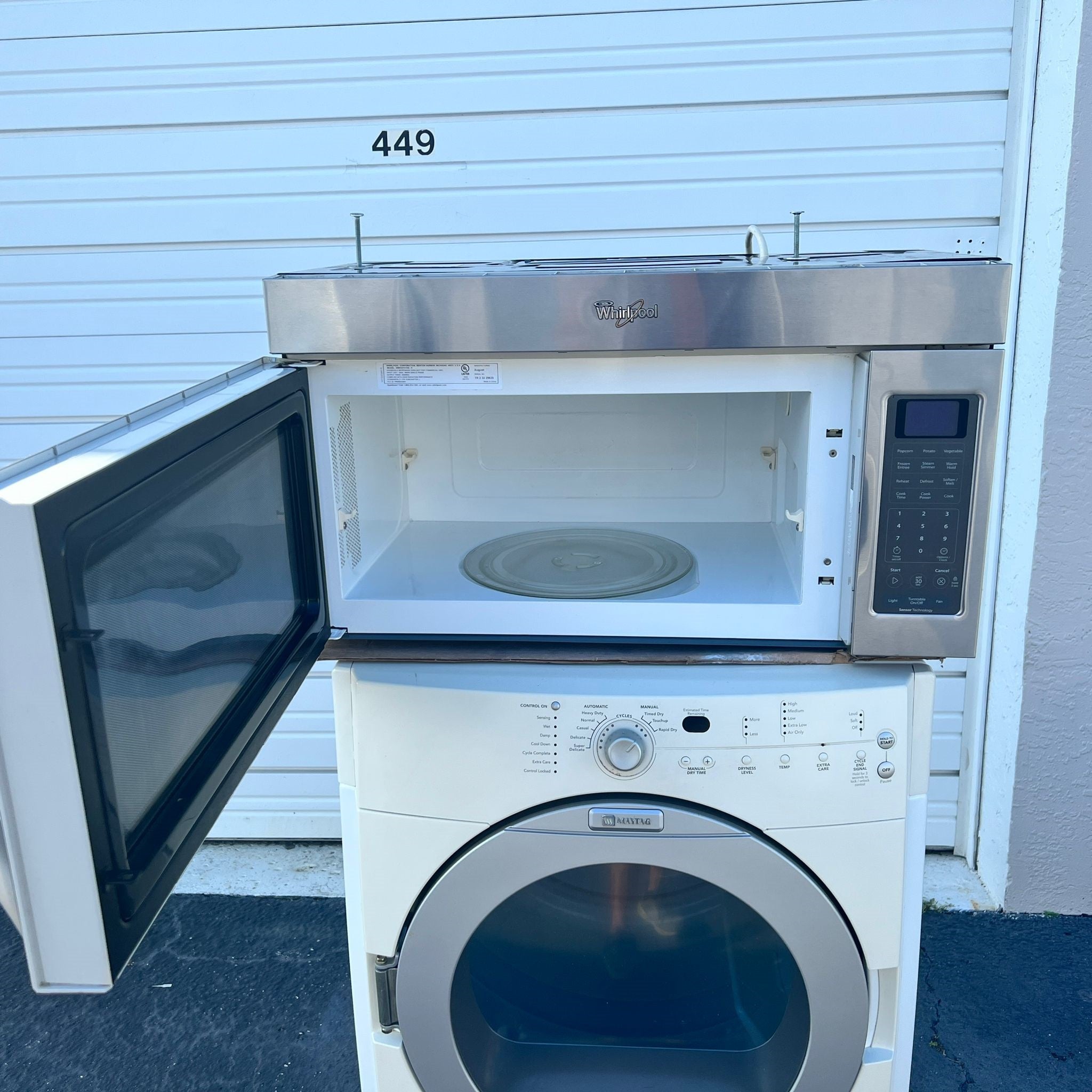 Whirlpool Stainless Steel Over-the-Range Microwave Whirlpool Stainless Steel Over-the-Range Microwave
